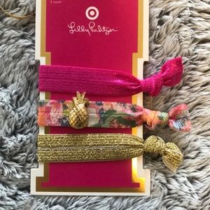 NWT Lilly Pulitzer x Target Hair Ties